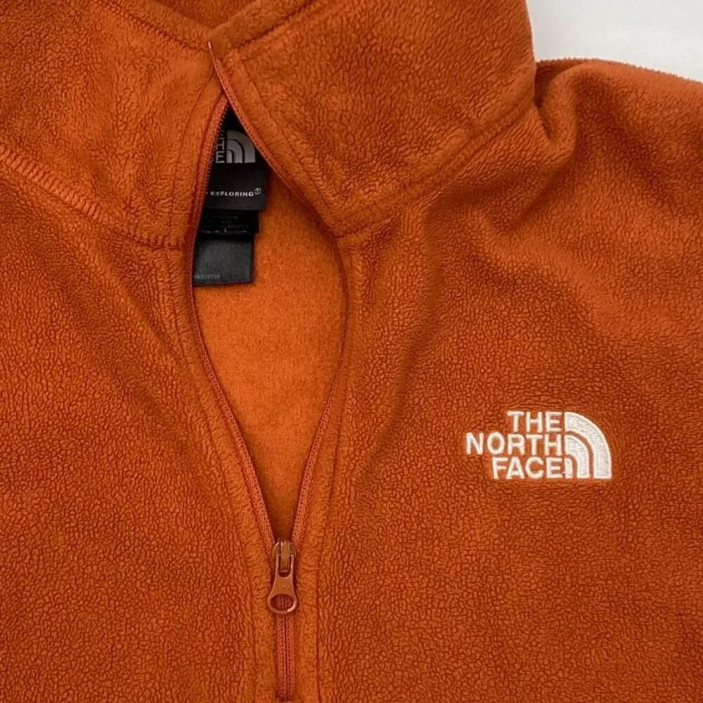 The North Face Classic 1/4 Zip Fleece Pullover Lightweight Sweater Men's Sz Med
